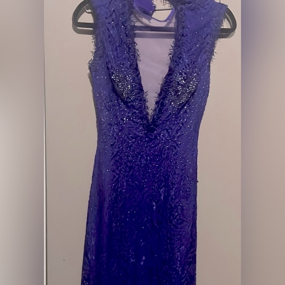 NWT Elegant Purple Evening Dress